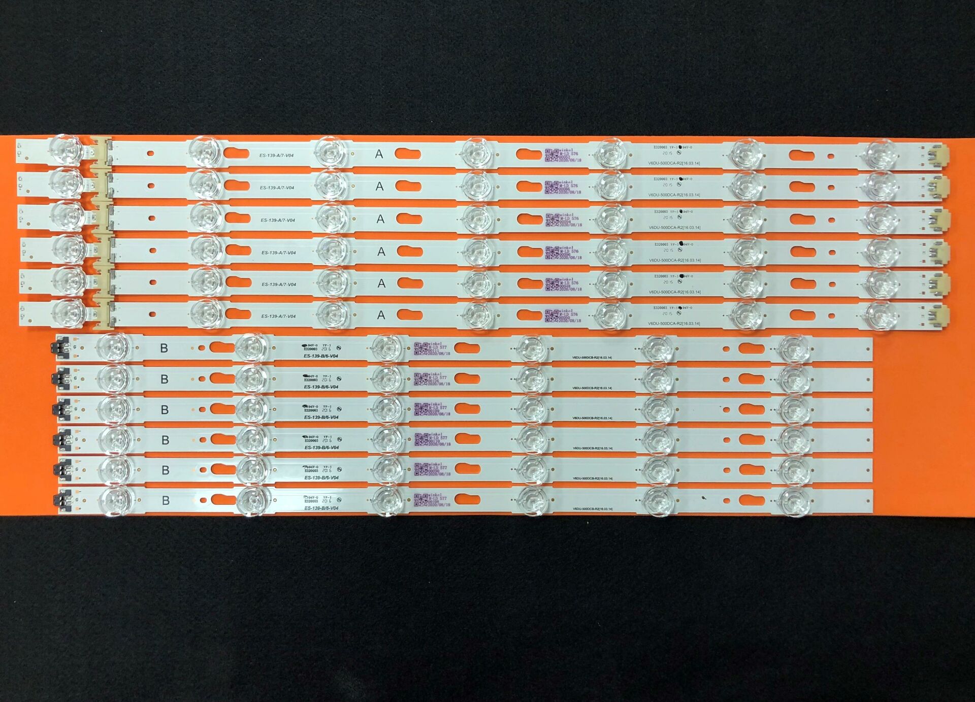 TV LED BAR 2140 2 KUTU TAKIM 12 Lİ-UE50MU700-UE50KU7000-CY-GK050HGNV5-WİNKEL