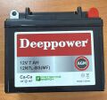 12 VOLT 7 AMPER DEEPPOWER MOTOSİKLET AKÜSÜ-ÖLÇÜLER 114*71*131 mm. - 2,3 kg 12N7L-BS DİKEY