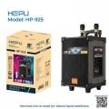 HEPU HP-925 10'' 25CM KABLOSUZ 2 EL MİKROFON ŞARJLI MÜZİK KUTUSU & MEVLÜT ANFİSİ