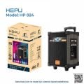 HEPU HP-924 8'' 20CM KABLOSUZ 1 EL MİKROFON BLUETOOTH ŞARJLI MÜZİK KUTUSU