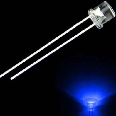 LED MANTAR KESİK BAŞ MAVİ 5MM
