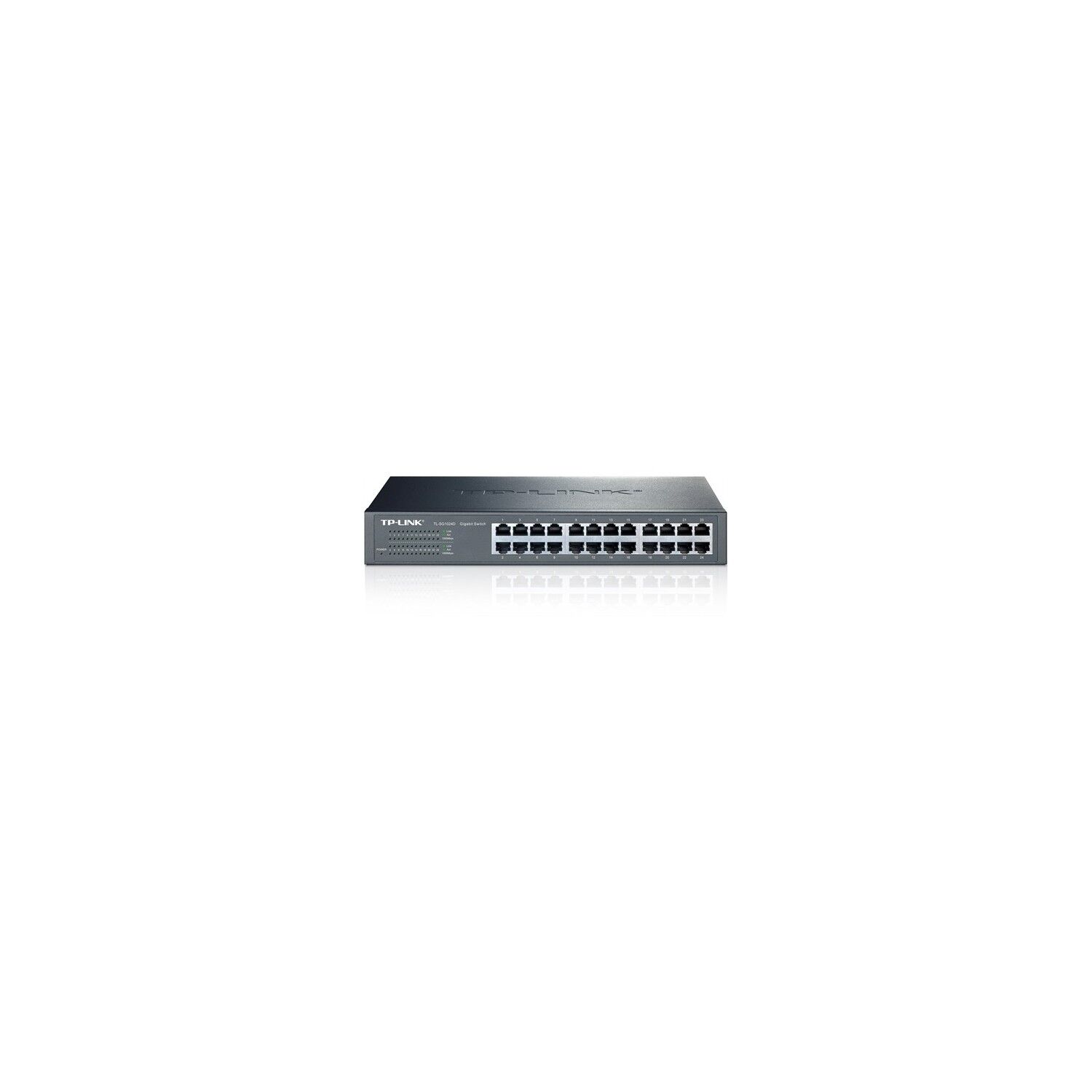 Tp-Link TL-SG1024D 24 Port 10/100/1000 Mbps Gigabit Switch Çelik Kasa Rack Mount