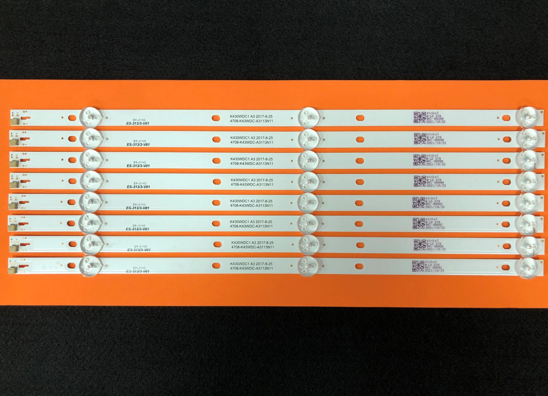 TV LED BAR 2126 TAKIM 8 Lİ-43BDL4012N/62,LE43M3570,K430WDK3,GX660,A1113N11-C486-ES-313