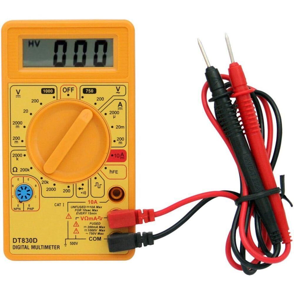 ÖLÇÜ ALETİ DİGİTAL DT 830D BOLSAT BUZZER'LI