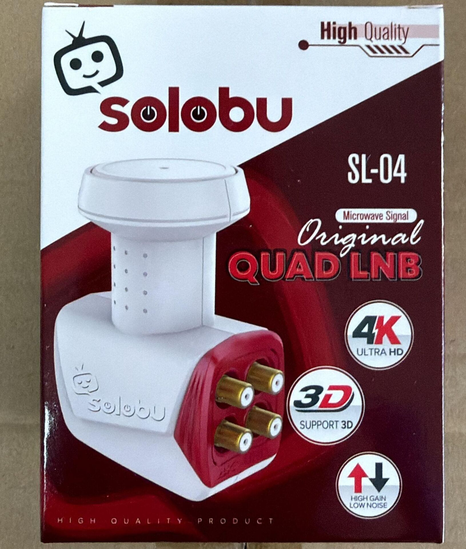 SOLOBU SL-04 QUAD 4 LÜ BAĞIMSIZ LNB
