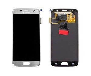 TELEFON EKRANI SAMSUNG S7 SERVİS ORJİNALİ SİLVER