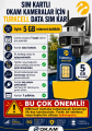 TÜRKCELL DATA KARTI AYLIK 5GB - 1 YILLIK - KAMERALAR İÇİN