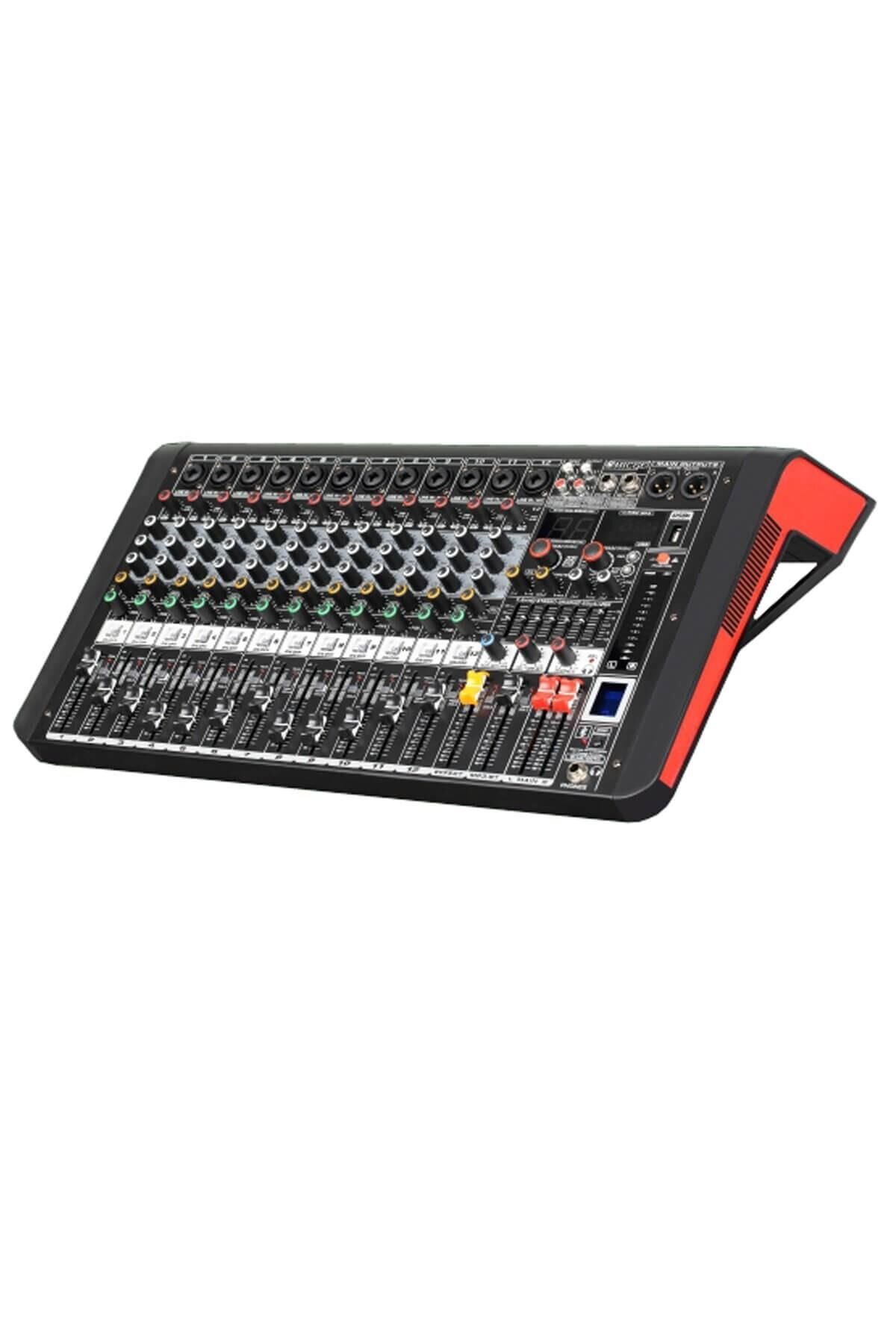 KÖNİG K-12P 700FX 2X700W 12 KANAL POWER MİXER DIOMOND