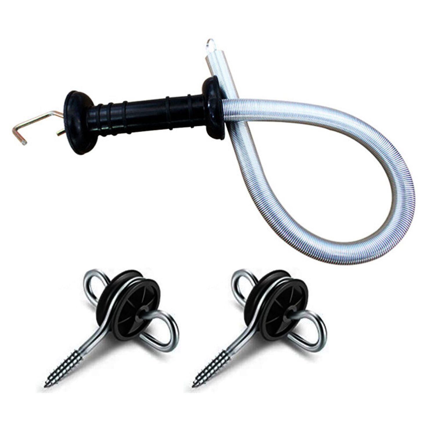 ELEKTRİKLİ ÇİT KAPI YAYI KROM