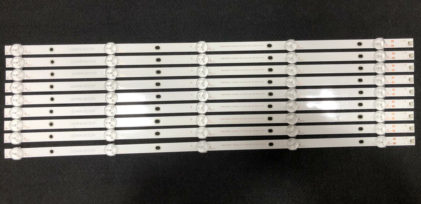 TV LED BAR -2529 TAKIM 9 LU-ZC62AG-205500S-XMNJ55D05-ZC62AG-B205500S-WİNKEL