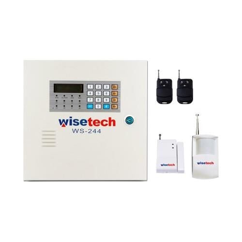 WİSETECH ALARM SETİ  WS-244 KABLOSUZ-AKÜ DAHİL