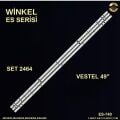 TV LED BAR 2464 TAKIM 3 LÜ-49F9500,49UD8200,50UD8200,50U9400,50U9500,50SBU710,-WİNKEL