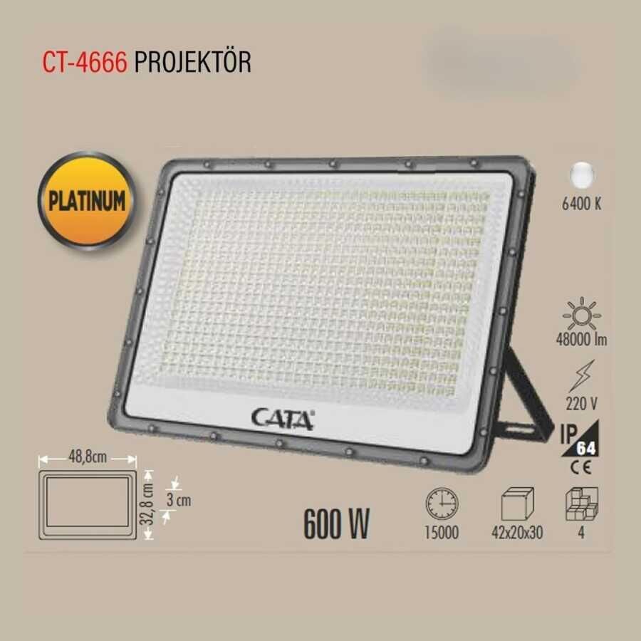 CATA CT-4666 600 WATT SMD LED PROJEKTÖR BEYAZ