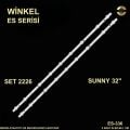TV LED BAR 2226 TAKIM 2 Lİ-SN032LD12AT071-S2,PB08D581103BL041-005H-ES-336-WİNKEL