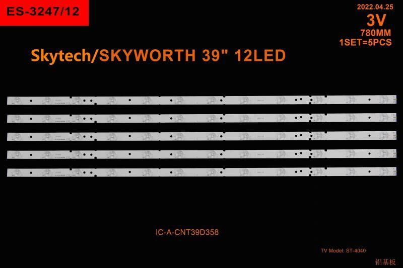 TV LED BAR -2411 TAKIM 5 Lİ-ST-4040-390009-CNT39D358-ES3247-WİNKEL