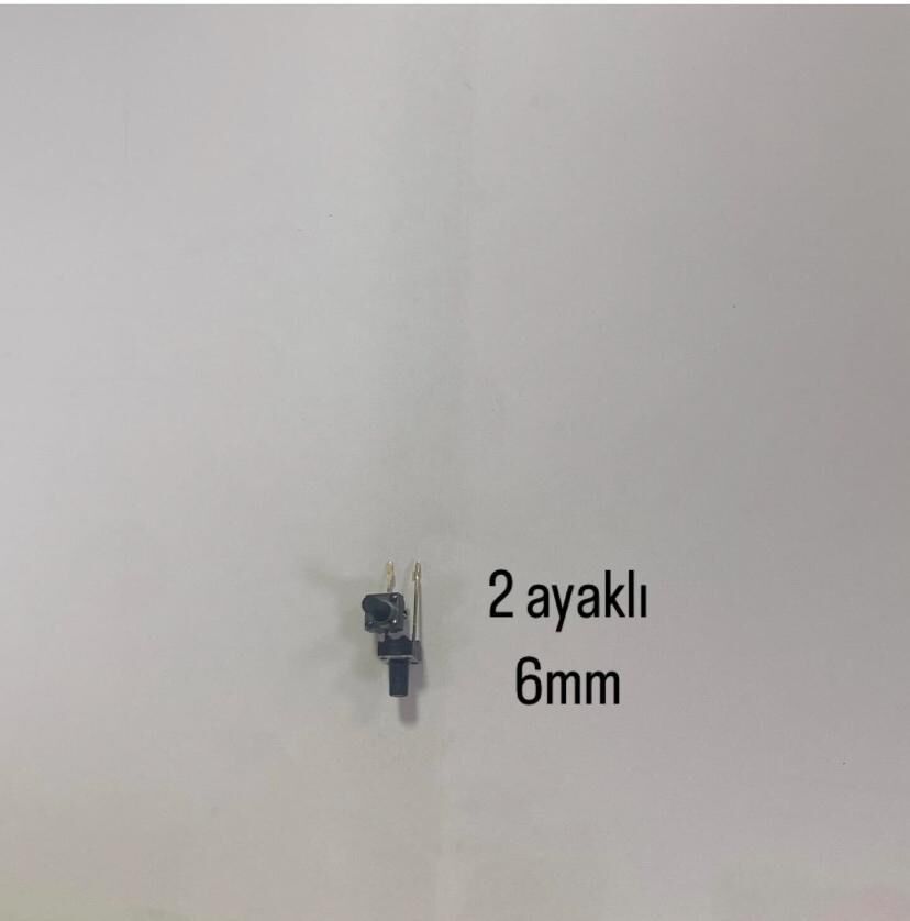 BUTON 2 PİNLİ 3.8X6.2X6MM