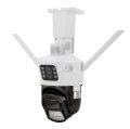 O-KAM 6015 Wifi 2 Lens 3 Görüntü 6Mp Kafa Oynar Mikrofon + Hoparlör + Işık + Onvif Kamera