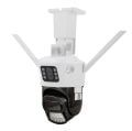 O-KAM 6015 Wifi 2 Lens 3 Görüntü 6Mp Kafa Oynar Mikrofon + Hoparlör + Işık + Onvif Kamera