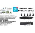 KAYIT CİHAZI ZTECH ZR-4010 10 KANAL NVR 4K O-KAM UYGULAMA ONVİF 2LENS DESTEKLİ