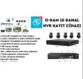 KAYIT CİHAZI ZTECH ZR-4010 10 KANAL NVR 4K O-KAM UYGULAMA ONVİF 2LENS DESTEKLİ