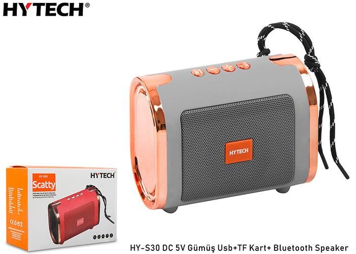 MÜZİK KUTUSU HYTECH HY-S30 KIRMIZI AUX BLUETOOTH USB