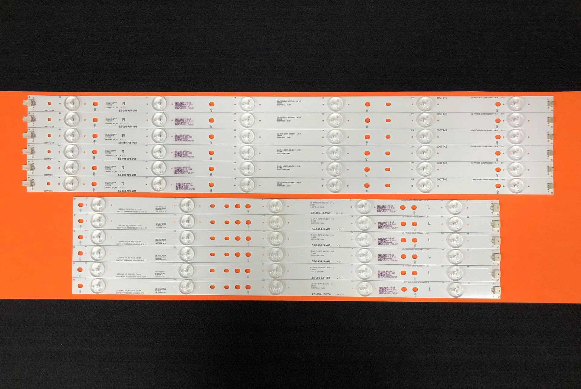 TV LED BAR -2065-2151 TAKIM 12 Lİ-50PFK4509 50PFH6550 50PFT6510 50PFK6560-ES056-WİNKEL