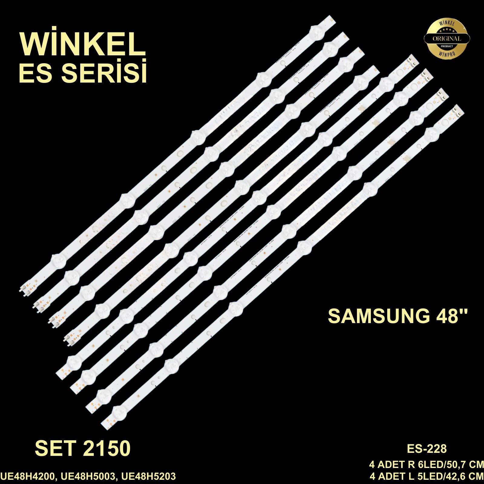 TV LED BAR 2150 TAKIM 8 Lİ-UE48H4200,00091 2014SVS48F_3228,D4GE-480DCB-R2-ES228-WİNKEL