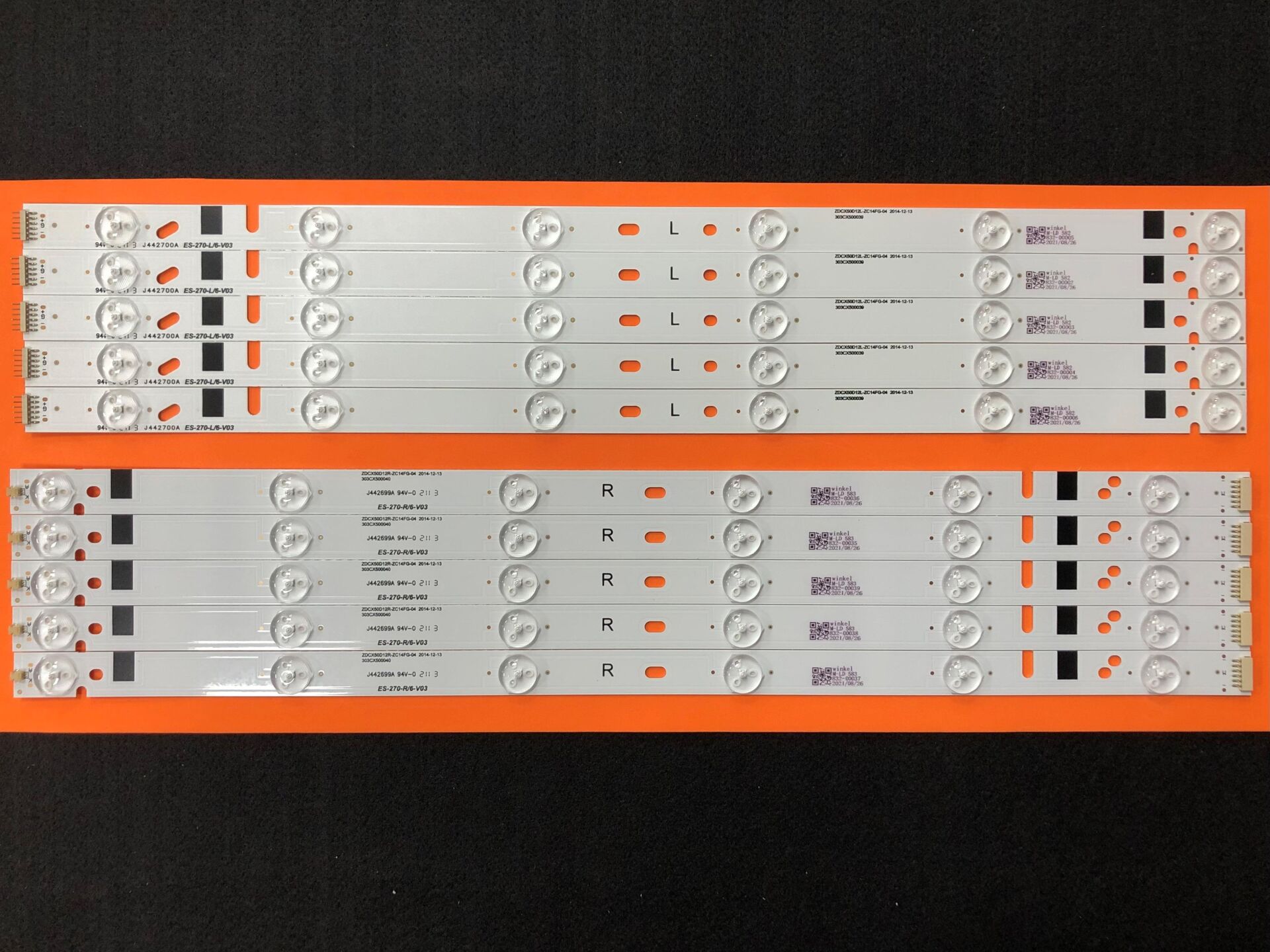 TV LED BAR -2124 TAKIM 10 LU-ST-5040-ZDCX50D12L-ZC14F-303CX500039-WİNKEL