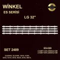 TV LED BAR 2489 TAKIM 4 LÜ-32ROWLG 32LM3400,6916L-1030A,LC320DXN-SER1-WİNKEL