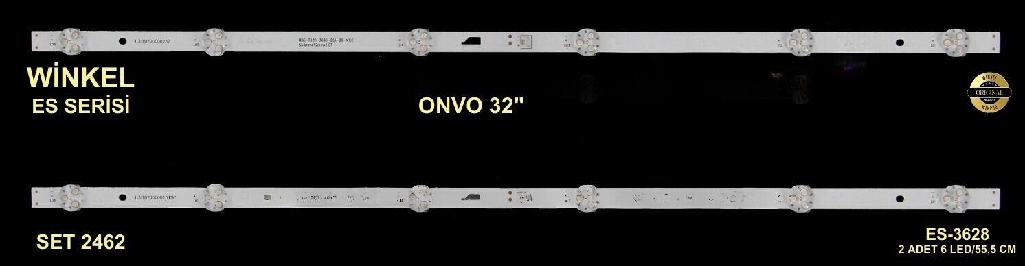 TV LED BAR 2462 TAKIM 2 Lİ-OV32F153,MSG-T320-3030-02A-06-N1.0,D32061330-004AS-M-WİNKEL