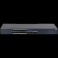 Dahua CS4218-16ET-135 16 Port PoE Switch 16FE PoE + 2GE SFP Kombo, Toplam 135W PoE