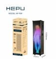 HEPU HP-934 3X10'' 3X25CM KABLOSUZ 2 EL MİKROFON BLUETOOTH USB ŞARJLI MÜZİK KUTUSU