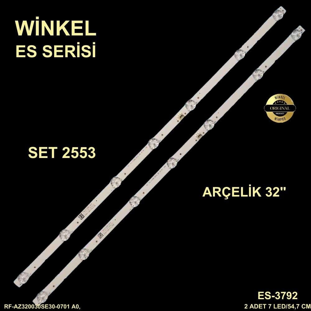TV LED BAR 2553 TAKIM 2 Lİ-RF-AZ320030SE30-0701 A0,32GEH6955B,2GDH5950Bİ-WİNKEL