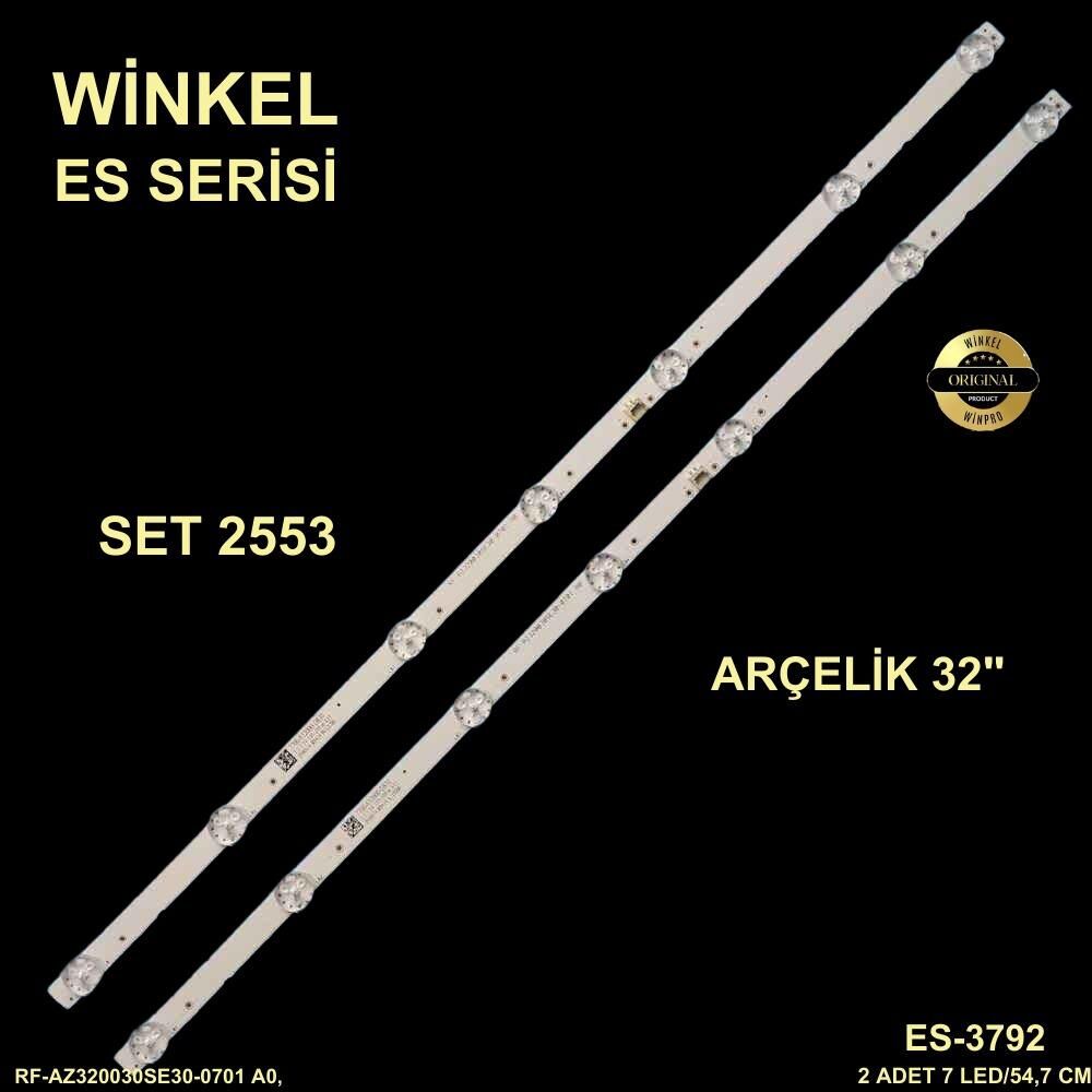 TV LED BAR 2553 TAKIM 2 Lİ-RF-AZ320030SE30-0701 A0,32GEH6955B,2GDH5950Bİ-WİNKEL