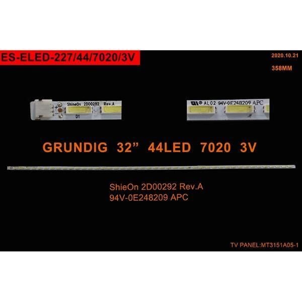 TV LED BAR-883 1 Lİ ÇUBUK-A32-LEM-0BU-37TM6315000008-MT3151A05-1-ELED227-WİNKE