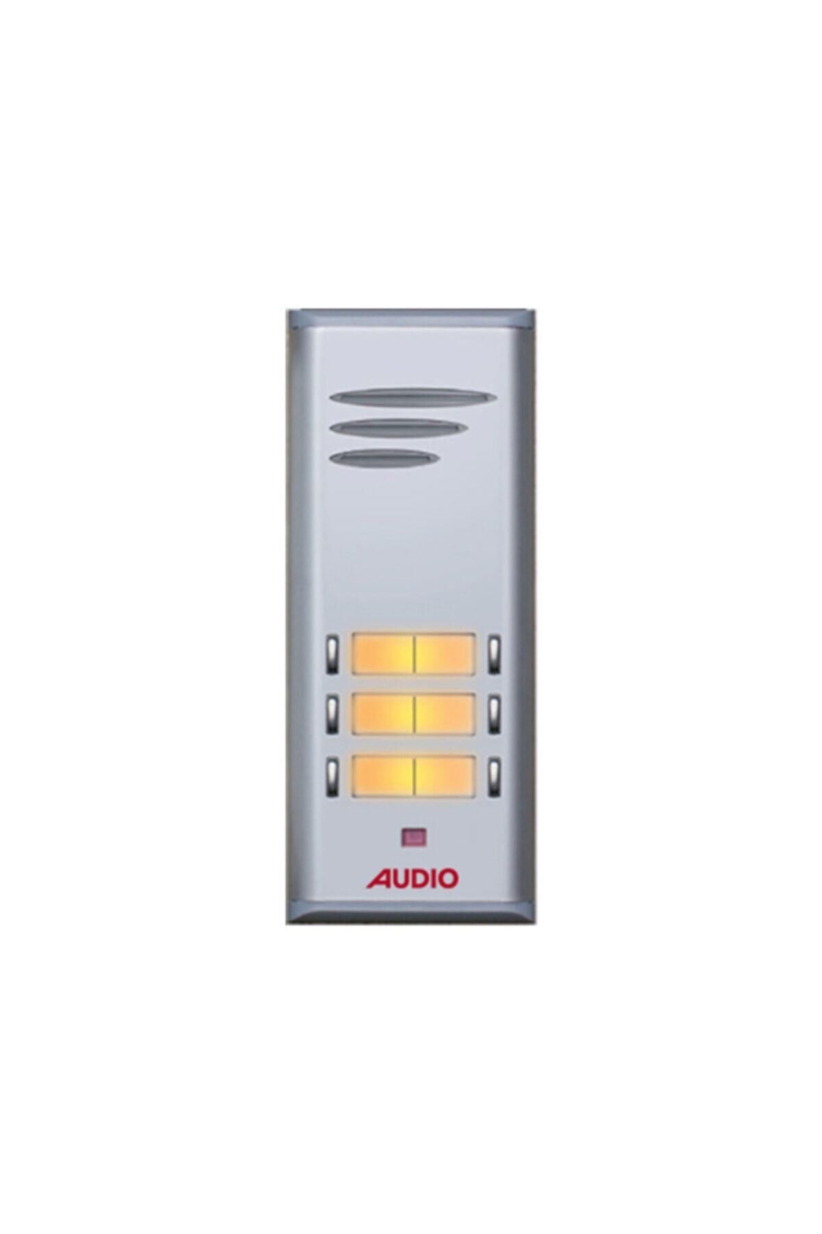 AUDİO 6 LI ZİL BUTONU ÇİFT SIRA 4849 HOPARLÖRLÜ
