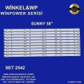 TV LED BAR 2542 TAKIM10 LU-AX58LEDJ203-SN58LEDJ203- ES-3229-WİNKEL