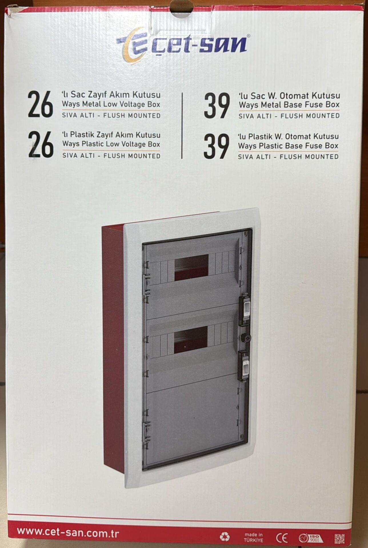 SİGORTA KUTUSU 24 LÜ SIVA ALTI DİKEY HF SAÇ TABAN ÇETSAN WKZH.026