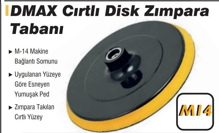 ZIMPARA TABANI CIRTLI 115mm DMX-4021