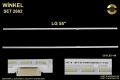 TV LED BAR 2602 2 ÇUBUK-55SK8100PLA, 55UK7550PLA,5UU761H,AGF80318401-ELED108-WİNKEL