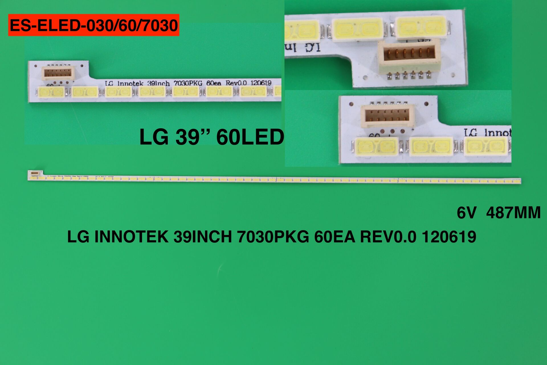 TV LED BAR 828 1 Lİ ÇUBUK-7030PKG 60EA REV0.0 120619 T390HVN01.0/73.39T03.003-0-JS-WİNKEL