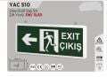 YCL YAC-510 SAĞ-SOL ÇIKIŞ EXİT LEVHASI ŞARJLI LEDLİ