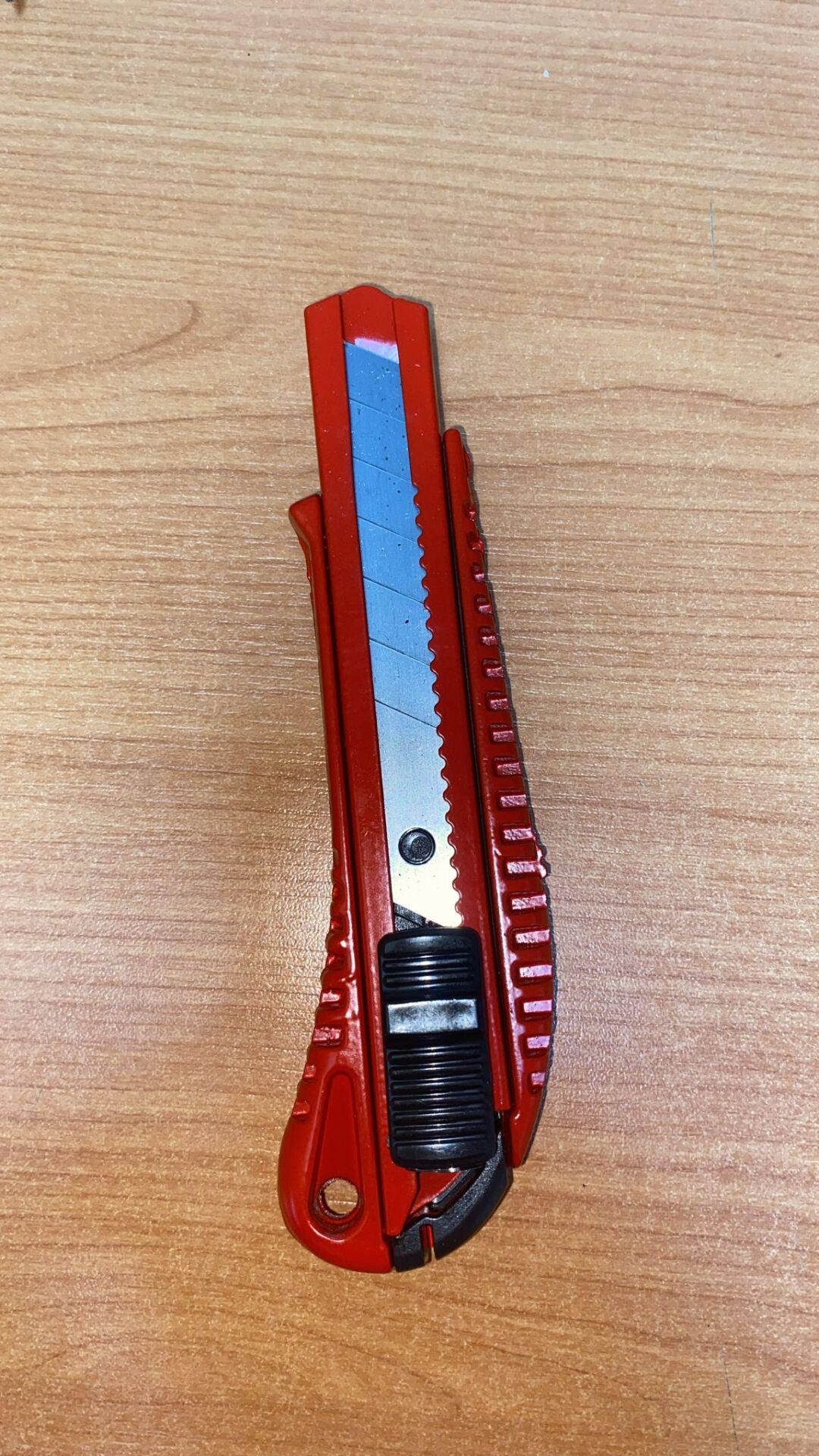 MAKET BIÇAĞI KALİTELİ METAL KIRMIZI SAP BÜYÜK BOY