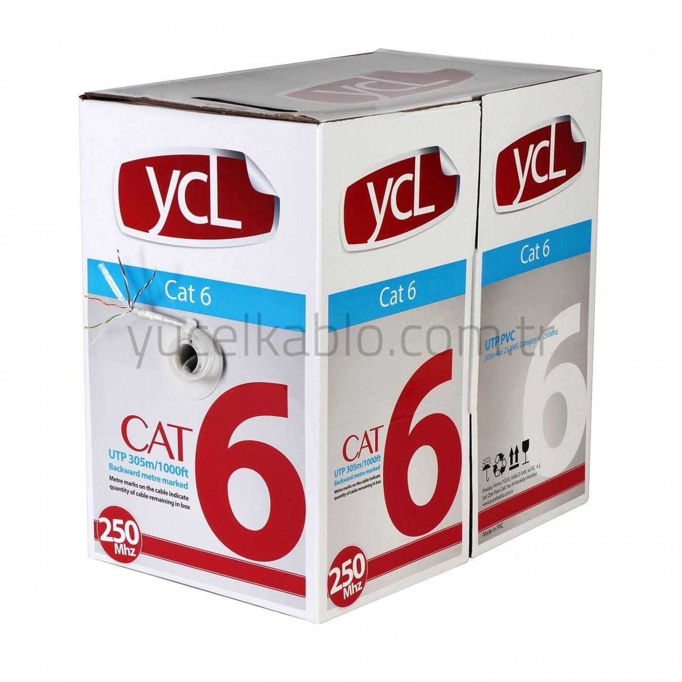 CAT 6 KABLO 23 AWG 305 METRELİK 1TOP FİYATIDIR YCL