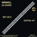 TV LED BAR 2613 TAKIM 3 LÜ-DLED43HD-3030KJ430041E,U4300ST,AWX-10943ST,-E3171-WİNKEL