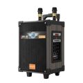 MÜZİK KUTUSU MK-LT-910 KABLOSUZ İKİ EL MİKROFON ŞARJLI BLUETOOTH SEYYAR CAMİ MEVLÜT ANFİSİ