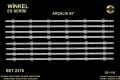 TV LED BAR -2376 TAKIM 8 Lİ-B65L8860,65GCU7900B,AL65L8960,WCG606,65VLX8000BP,WCM606-WİNKEL
